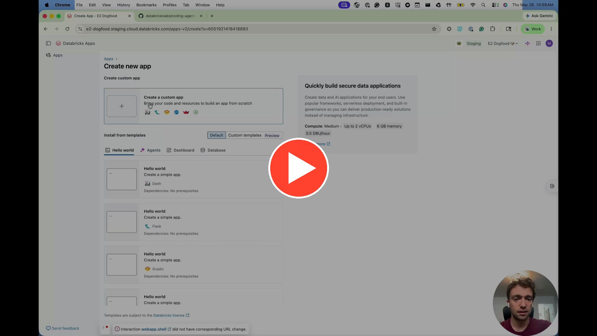 CoDA setup walkthrough